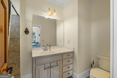 This charming Southern/Charleston-style two-story with double on Monroe Golf and Country Club in Georgia - for sale on GolfHomes.com, golf home, golf lot