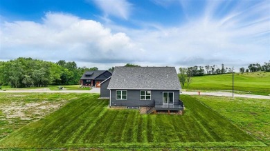 Beautiful Hodge Construction built, zero entry, ranch style home on Saddleback Ridge Golf Course in Iowa - for sale on GolfHomes.com, golf home, golf lot