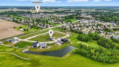 Beautiful Hodge Construction built, zero entry, ranch style home on Saddleback Ridge Golf Course in Iowa - for sale on GolfHomes.com, golf home, golf lot