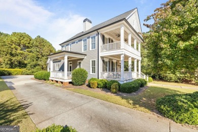 This charming Southern/Charleston-style two-story with double on Monroe Golf and Country Club in Georgia - for sale on GolfHomes.com, golf home, golf lot