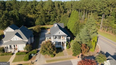 This charming Southern/Charleston-style two-story with double on Monroe Golf and Country Club in Georgia - for sale on GolfHomes.com, golf home, golf lot