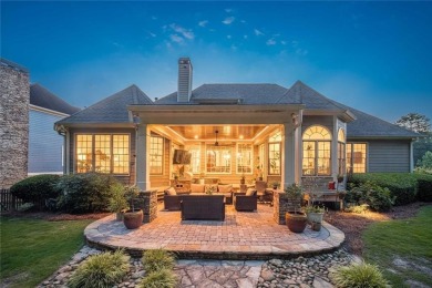 Beautiful details throughout in this impeccably maintained on Hamilton Mill Golf Club in Georgia - for sale on GolfHomes.com, golf home, golf lot