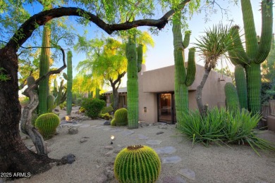 Authentic Southwestern Estate with Casita, Resort-Style Backyard on The Boulders Resort Golf Club in Arizona - for sale on GolfHomes.com, golf home, golf lot