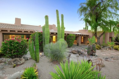 Authentic Southwestern Estate with Casita, Resort-Style Backyard on The Boulders Resort Golf Club in Arizona - for sale on GolfHomes.com, golf home, golf lot