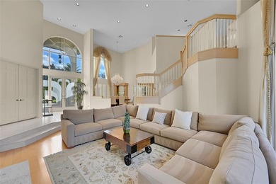 Stunning custom-built 5-bedroom, 4.5-bath lakefront pool home in on TPC Eagle Trace in Florida - for sale on GolfHomes.com, golf home, golf lot