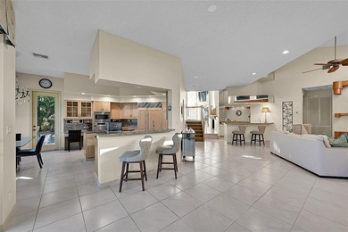 Stunning custom-built 5-bedroom, 4.5-bath lakefront pool home in on TPC Eagle Trace in Florida - for sale on GolfHomes.com, golf home, golf lot