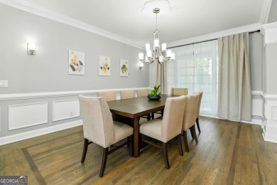 Experience resort-style living in this executive home, perfectly on Hamilton Mill Golf Club in Georgia - for sale on GolfHomes.com, golf home, golf lot