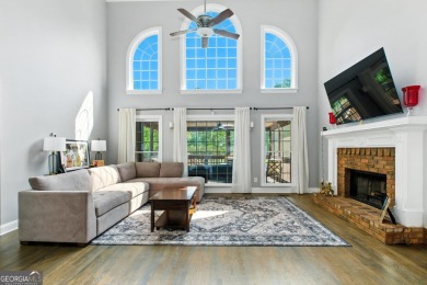 Experience resort-style living in this executive home, perfectly on Hamilton Mill Golf Club in Georgia - for sale on GolfHomes.com, golf home, golf lot