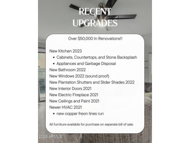 OVER $50K in NEW RENOVATIONS!! Located walking distance to Old on Continental Golf Course in Arizona - for sale on GolfHomes.com, golf home, golf lot