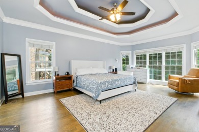 Experience resort-style living in this executive home, perfectly on Hamilton Mill Golf Club in Georgia - for sale on GolfHomes.com, golf home, golf lot