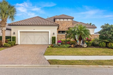 This stunning golf deeded home offers over 3,000 square feet of on Esplanade Golf and Country at Lakewood Ranch in Florida - for sale on GolfHomes.com, golf home, golf lot