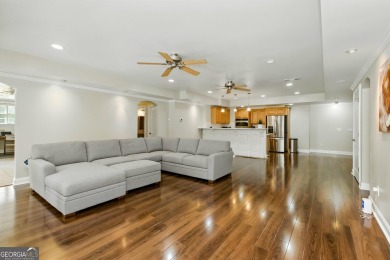 Experience resort-style living in this executive home, perfectly on Hamilton Mill Golf Club in Georgia - for sale on GolfHomes.com, golf home, golf lot