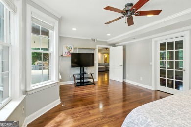 Experience resort-style living in this executive home, perfectly on Hamilton Mill Golf Club in Georgia - for sale on GolfHomes.com, golf home, golf lot