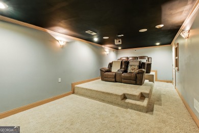 Experience resort-style living in this executive home, perfectly on Hamilton Mill Golf Club in Georgia - for sale on GolfHomes.com, golf home, golf lot