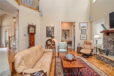 Delight in the exceptional curb appeal of this spacious patio on The Landings Club - Palmetto in Georgia - for sale on GolfHomes.com, golf home, golf lot