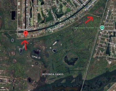 Extra wide and deep!  Preserve backyard!  8-mile paved bike on Rotonda Golf and Country Club - Long Marsh  in Florida - for sale on GolfHomes.com, golf home, golf lot