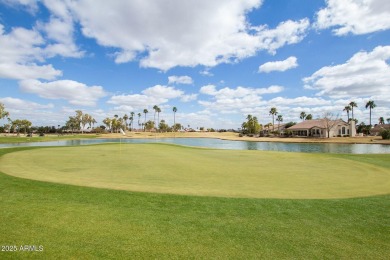 Pristine, barely lived in lock and leave Villa is now on the on Tuscany Falls At Pebble Creek in Arizona - for sale on GolfHomes.com, golf home, golf lot