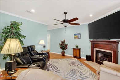 This well-maintained 3-bedroom, 2-bath brick home offers comfort on Diamondhead Country Club in Mississippi - for sale on GolfHomes.com, golf home, golf lot