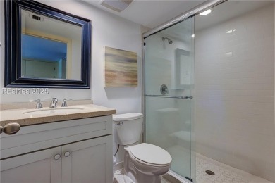 Tucked away in a serene setting on the Trent Jones Golf Course on Palmetto Dunes Golf Course and Resort in South Carolina - for sale on GolfHomes.com, golf home, golf lot