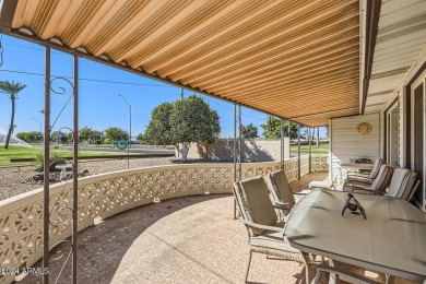 Clean, well maintained 2 bedroom, 1.75 bath golf course home on Sun City South Golf Course in Arizona - for sale on GolfHomes.com, golf home, golf lot