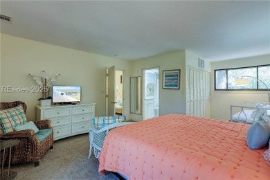 Tucked away in a serene setting on the Trent Jones Golf Course on Palmetto Dunes Golf Course and Resort in South Carolina - for sale on GolfHomes.com, golf home, golf lot