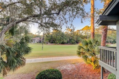 Tucked away in a serene setting on the Trent Jones Golf Course on Palmetto Dunes Golf Course and Resort in South Carolina - for sale on GolfHomes.com, golf home, golf lot