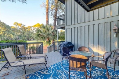 Tucked away in a serene setting on the Trent Jones Golf Course on Palmetto Dunes Golf Course and Resort in South Carolina - for sale on GolfHomes.com, golf home, golf lot