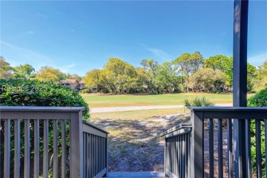 Tucked away in a serene setting on the Trent Jones Golf Course on Palmetto Dunes Golf Course and Resort in South Carolina - for sale on GolfHomes.com, golf home, golf lot