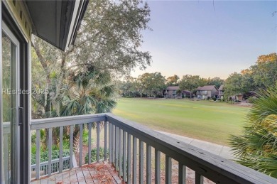 Tucked away in a serene setting on the Trent Jones Golf Course on Palmetto Dunes Golf Course and Resort in South Carolina - for sale on GolfHomes.com, golf home, golf lot