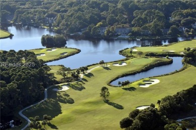 Tucked away in a serene setting on the Trent Jones Golf Course on Palmetto Dunes Golf Course and Resort in South Carolina - for sale on GolfHomes.com, golf home, golf lot
