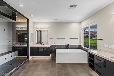 Unobstructed golf course & mountain views define this reimagined on Red Rock Country Club in Nevada - for sale on GolfHomes.com, golf home, golf lot