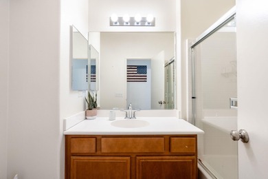 Beautifully maintained 3 bedroom, 2 bathroom home with a 2-car on Mission Lakes Country Club in California - for sale on GolfHomes.com, golf home, golf lot