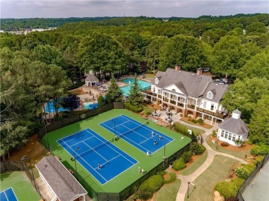 So much room in this stunning 5 bedroom 3/5 bath  Golf Course on Towne Lake Hills Golf Club in Georgia - for sale on GolfHomes.com, golf home, golf lot