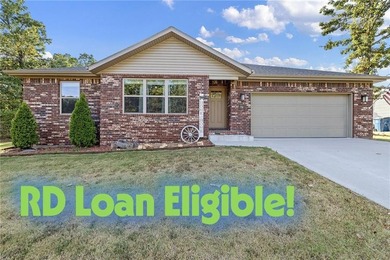 RD Eligible plus up to $1800 in Lender Credits! Easy living on Branchwood Golf Course in Arkansas - for sale on GolfHomes.com, golf home, golf lot