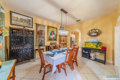 Tucked along the fairway in Rancho Escondido, this 4,037 sq ft on Rancho Viejo Resort and Country Club in Texas - for sale on GolfHomes.com, golf home, golf lot