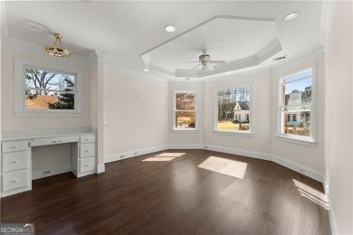 This stunning home is located in the prestigious gated section on The Golf Club of Georgia in Georgia - for sale on GolfHomes.com, golf home, golf lot