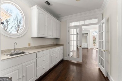 Yes, you read that right-10 bedrooms! This stunning estate on The Golf Club of Georgia in Georgia - for sale on GolfHomes.com, golf home, golf lot