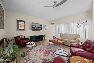 This beautifully maintained 2-bedroom, 2-bath home backs to on Ahwatukee Country Club in Arizona - for sale on GolfHomes.com, golf home, golf lot