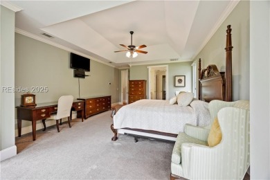 Stunning 3700 sqft custom 4bd/4.5ba home in prestigious Hampton on Hampton Hall Club in South Carolina - for sale on GolfHomes.com, golf home, golf lot