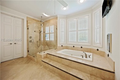 Stunning 3700 sqft custom 4bd/4.5ba home in prestigious Hampton on Hampton Hall Club in South Carolina - for sale on GolfHomes.com, golf home, golf lot