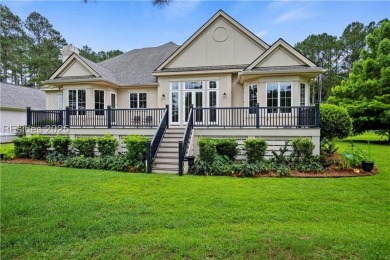 Stunning 3700 sqft custom 4bd/4.5ba home in prestigious Hampton on Hampton Hall Club in South Carolina - for sale on GolfHomes.com, golf home, golf lot