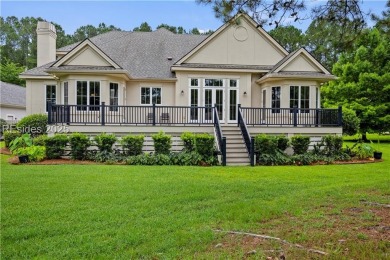 Stunning 3700 sqft custom 4bd/4.5ba home in prestigious Hampton on Hampton Hall Club in South Carolina - for sale on GolfHomes.com, golf home, golf lot