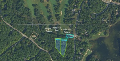 This 2 acre golf course lot (parcels B & C) is in the heart of on Michaywe Pines Course in Michigan - for sale on GolfHomes.com, golf home, golf lot