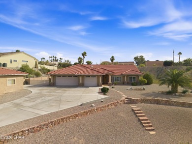 Entertainers Dream Backyard! Lagoon Style Pebble Tek Solar on London Bridge Golf Course in Arizona - for sale on GolfHomes.com, golf home, golf lot