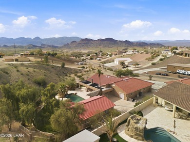 Entertainers Dream Backyard! Lagoon Style Pebble Tek Solar on London Bridge Golf Course in Arizona - for sale on GolfHomes.com, golf home, golf lot