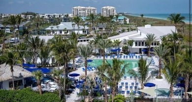 Beautiful Capstan, hear the ocean from your lanai with peak view on Ocean Village Golf Course in Florida - for sale on GolfHomes.com, golf home, golf lot