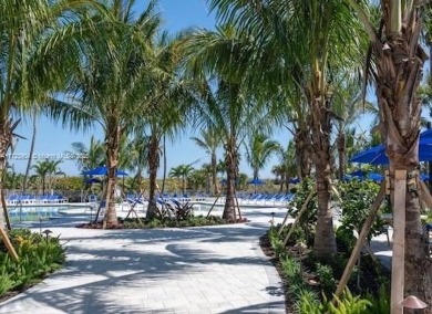 Beautiful Capstan, hear the ocean from your lanai with peak view on Ocean Village Golf Course in Florida - for sale on GolfHomes.com, golf home, golf lot