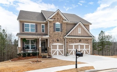 You'll be amazed by this beautiful brick and stone 5BR/4.5BA on The Frog Golf Club in Georgia - for sale on GolfHomes.com, golf home, golf lot