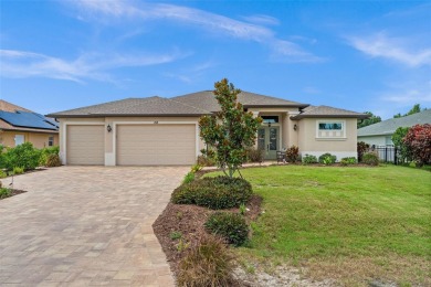 STUNNING WATERFRONT 3 Bedroom, 2 Bathroom, 3 Car Garage home on on Pinemoor West Golf Club in Florida - for sale on GolfHomes.com, golf home, golf lot