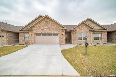 Welcome home to this BRAND NEW, move in ready condo in Dewitt! on Springbrook Country Club in Iowa - for sale on GolfHomes.com, golf home, golf lot